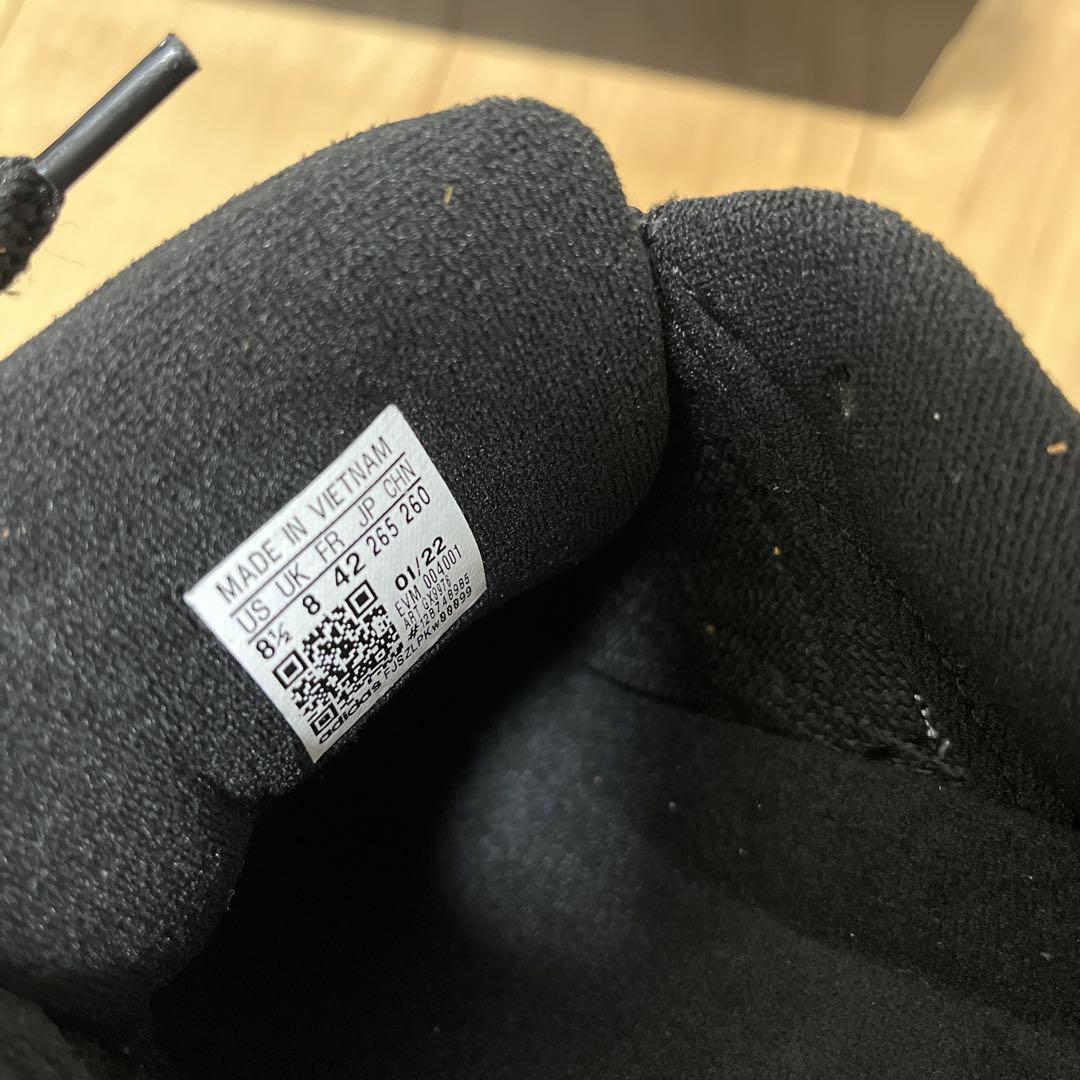 から厳選した 最終価格 adidas アディマティック スニーカー ブラック/オレンジ 靴
