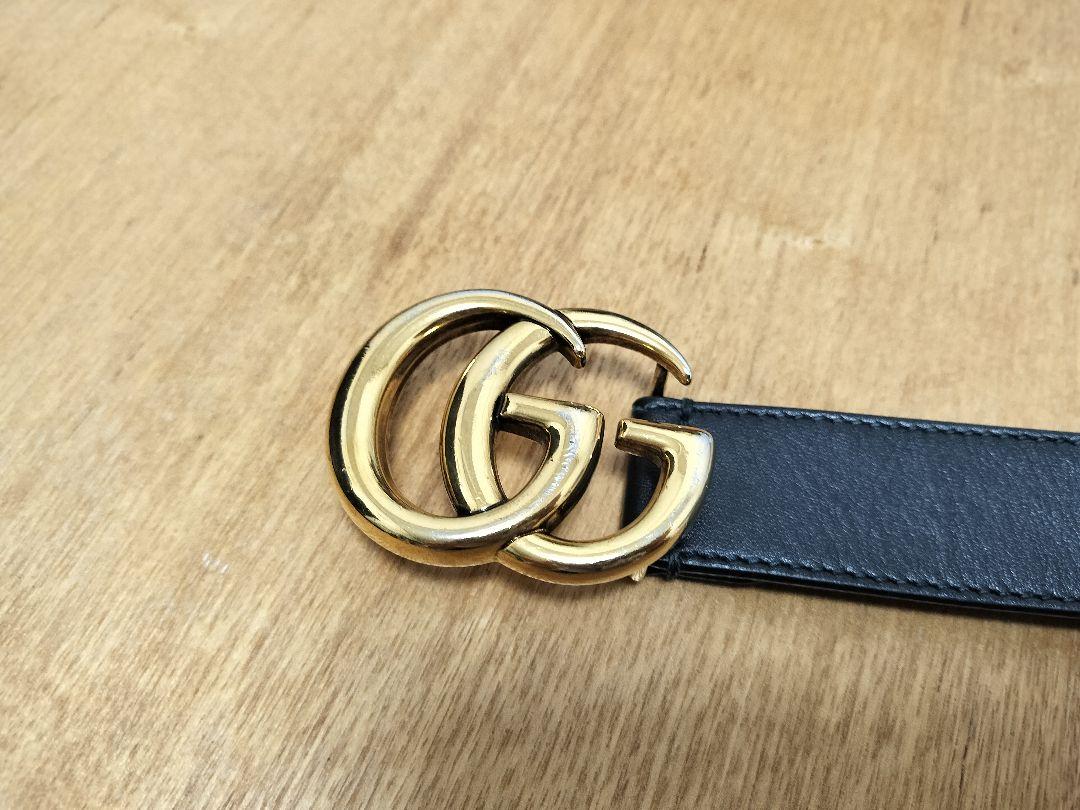 GUCCIベルト　黒　2cm