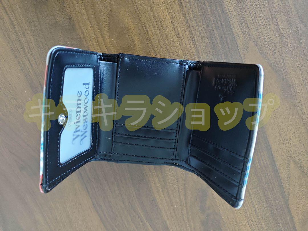 Vivienne Westwood チェック柄 三つ折り財布