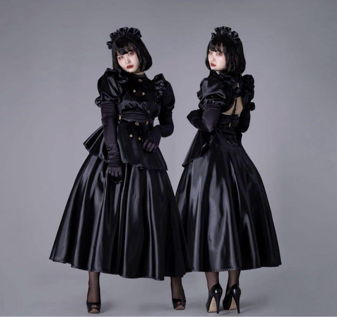 M企画 フェティッシュメイド 黒 白 コスプレ