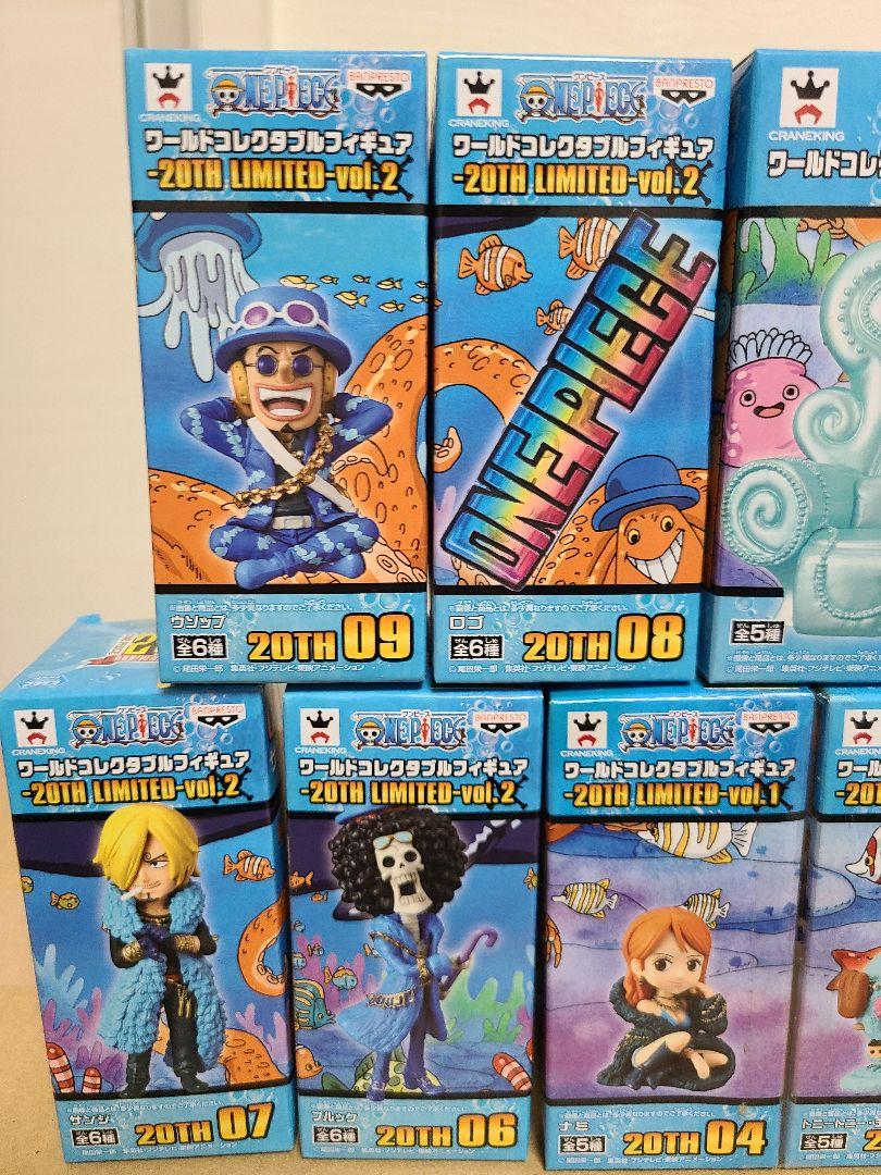 ンピース⓵ ワンピース ワーコレフィギュア wetMO-m13888819967 20th ⊶ンピース