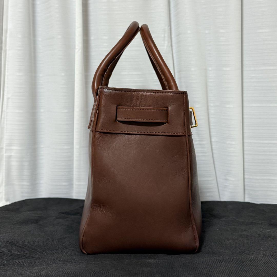 ⭐️極美品⭐️　M.U.L　ハンドバッグ　トートバッグ　ゴールド金具　ブラウン