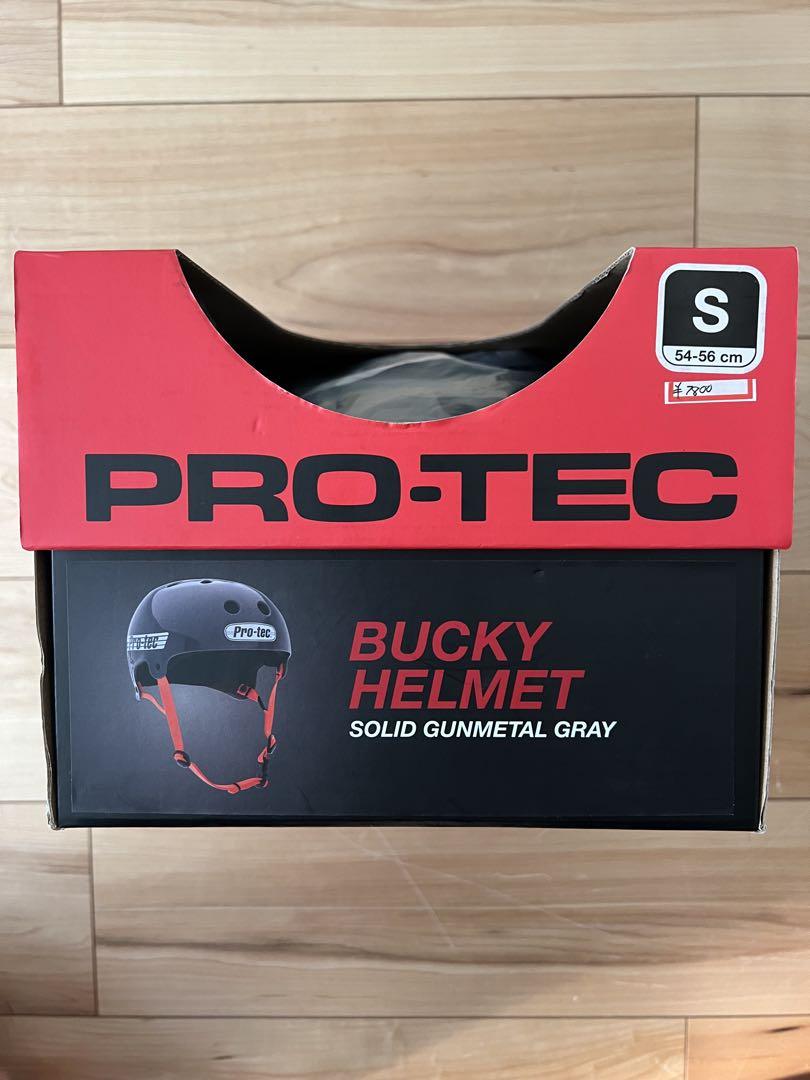 PRO-TEC BUCKY HELMET Sサイズ ソリッドガンメタルグレー