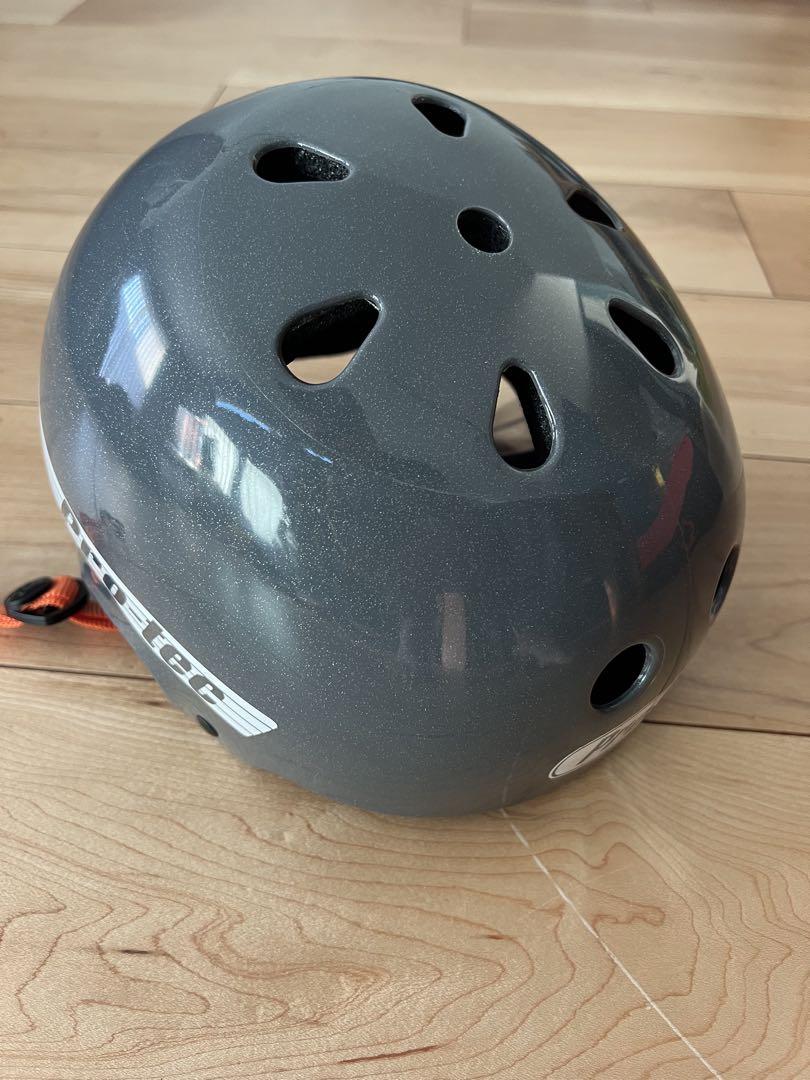 PRO-TEC BUCKY HELMET Sサイズ ソリッドガンメタルグレー