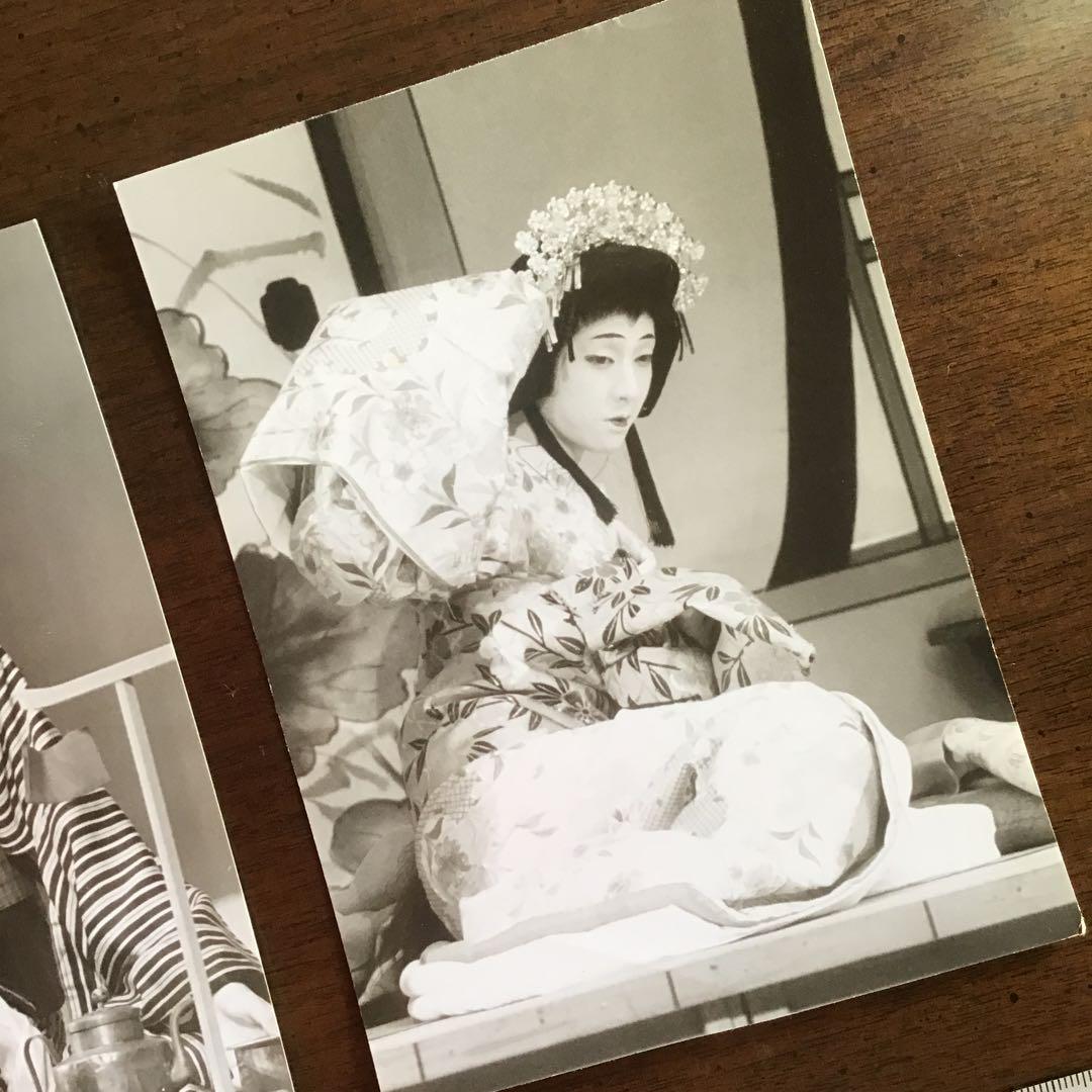 坂東玉三郎 舞台写真4枚組 昭和50年 Bando Tamasaburo