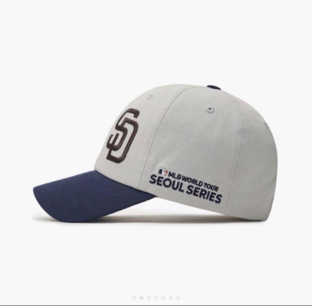 2024 MLB ソウルシリーズ 開幕戦 限定品帽子