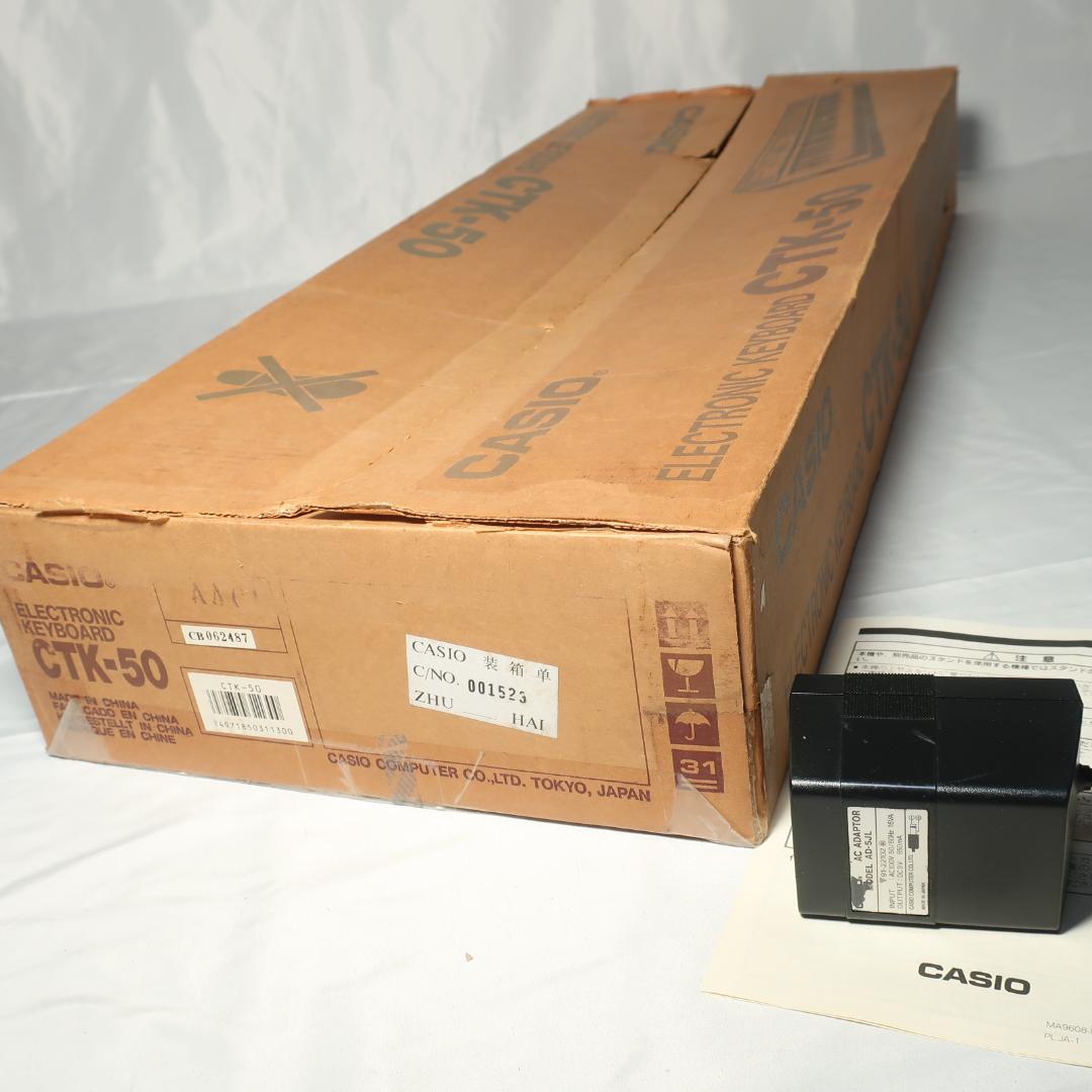 CASIO CTK-50 キーボード 49鍵盤 元箱付き