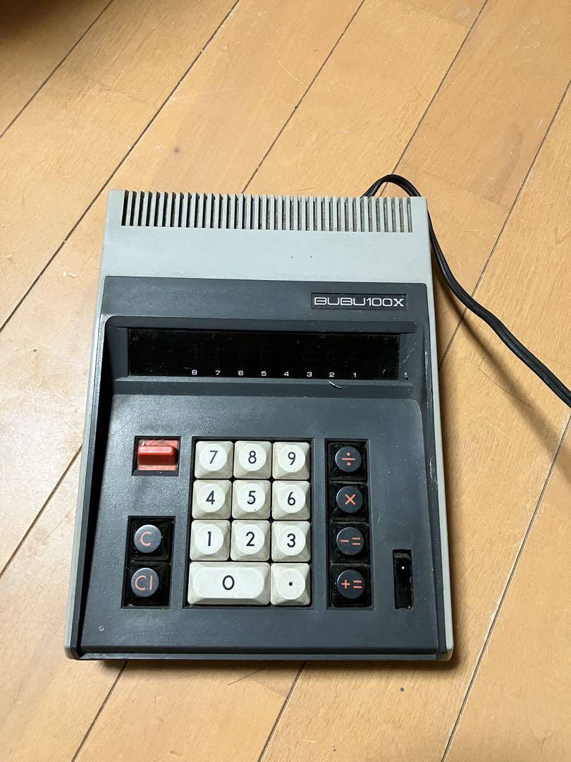 レトロ卓上電子計算機　電卓