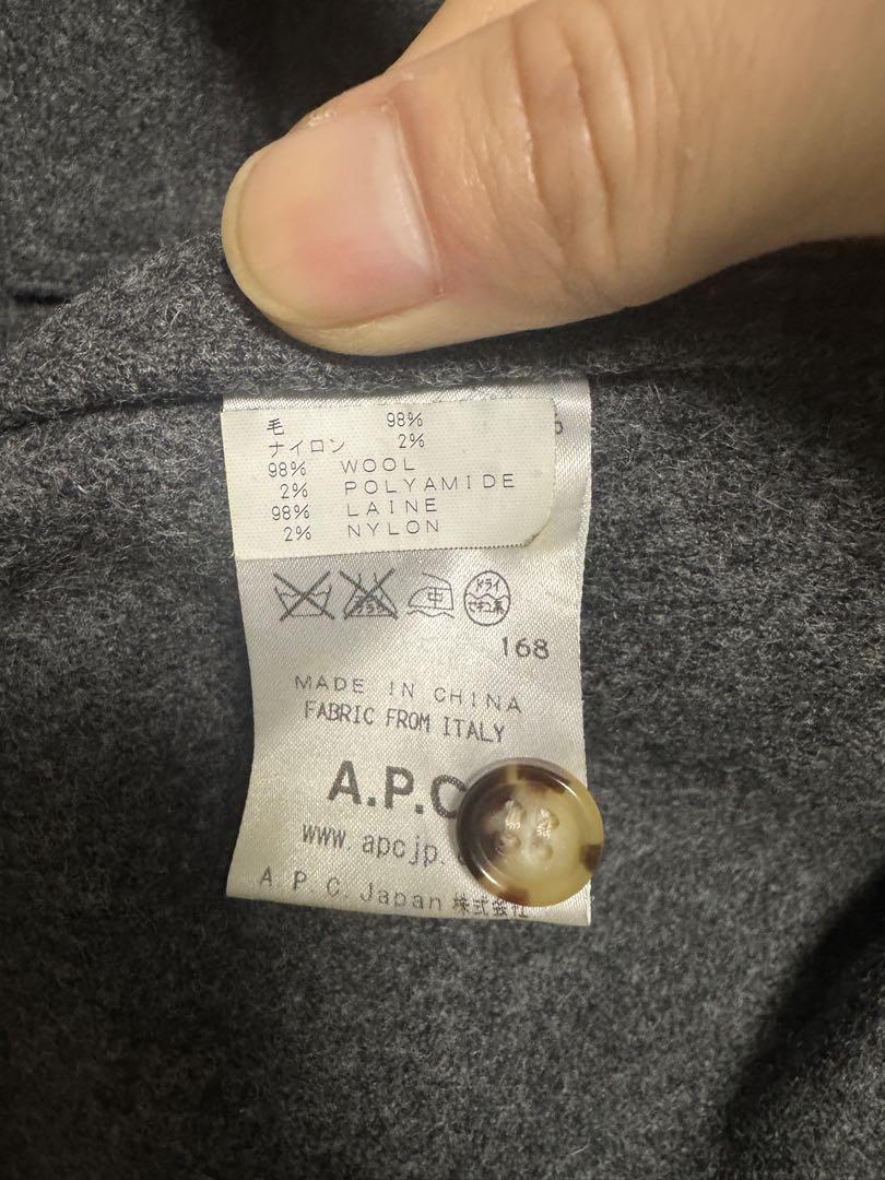 A.P.C. アーペーセーウールシャツジャケット