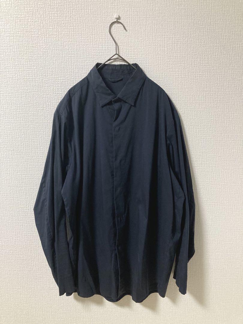 早い者勝ち TEATORA keyboard キーボードシャツ ネイビー shirt シャツ