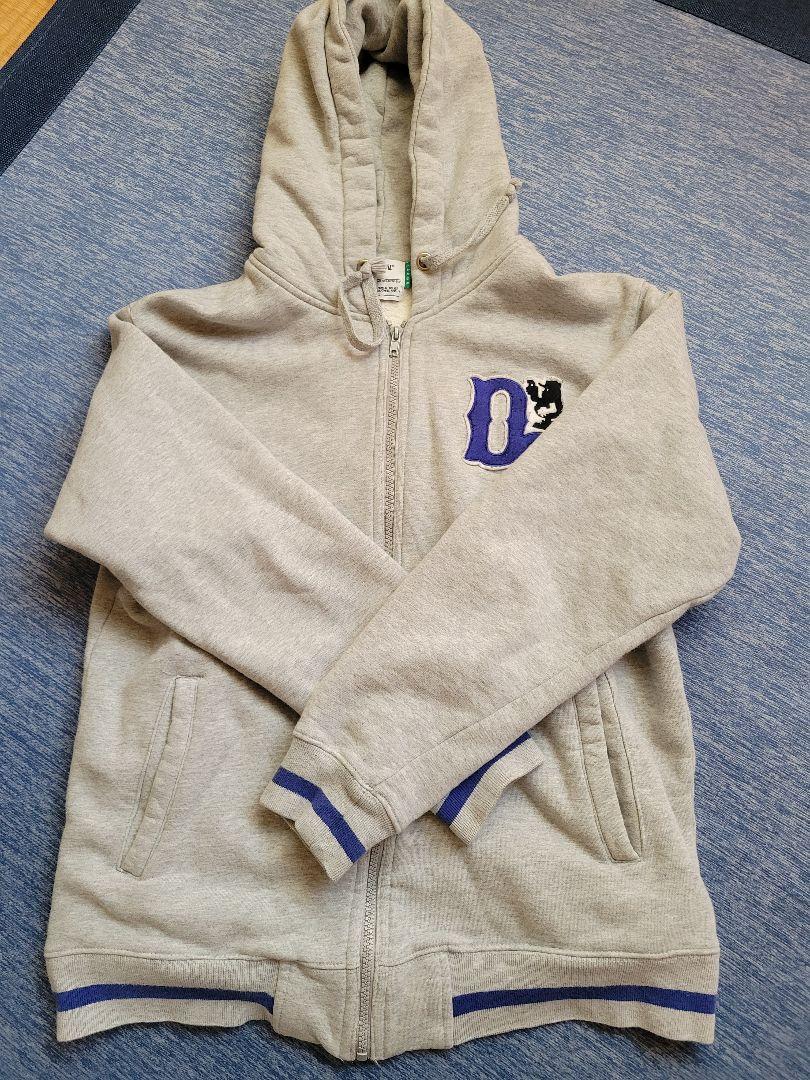 DOUBLE STEAL グレー フード付きパーカー L 6,160円