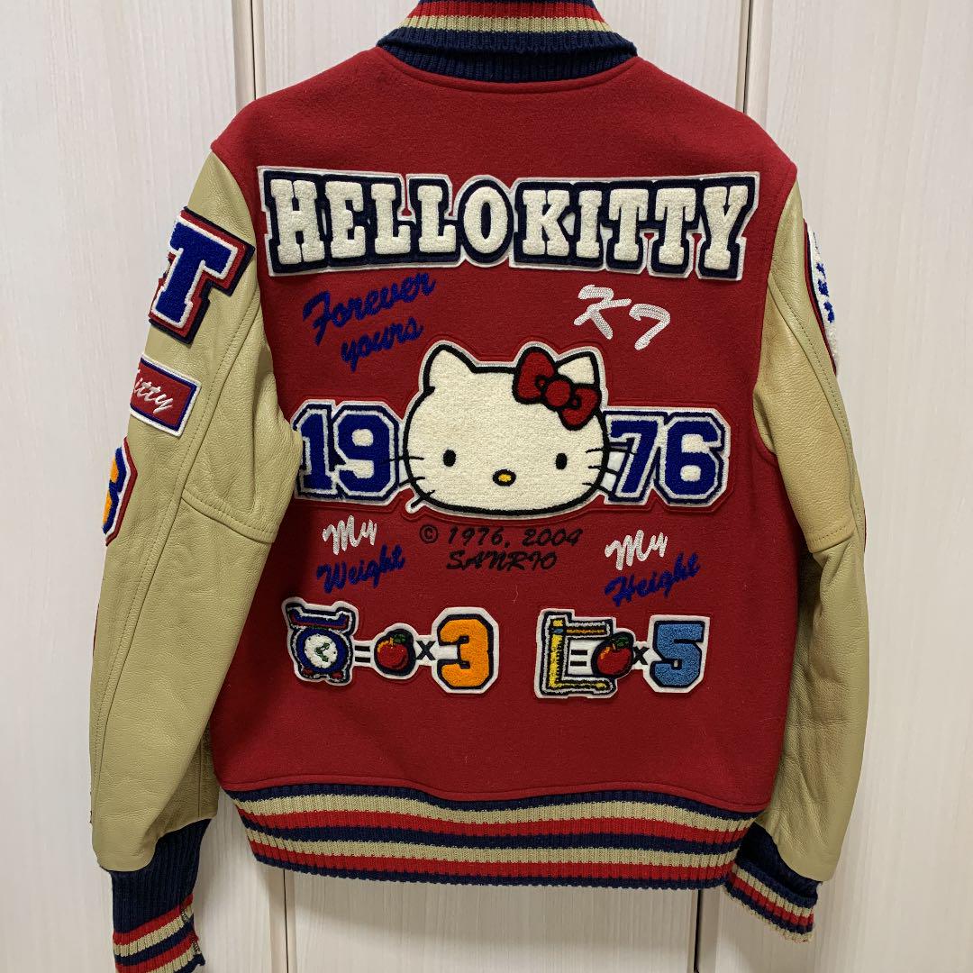 美品　激レア　ハローキティ 30周年　スタジャン　サンリオ　デッドストック　希少 美品 激レア ハローキティ 30周年 スタジャン サンリオ デッド