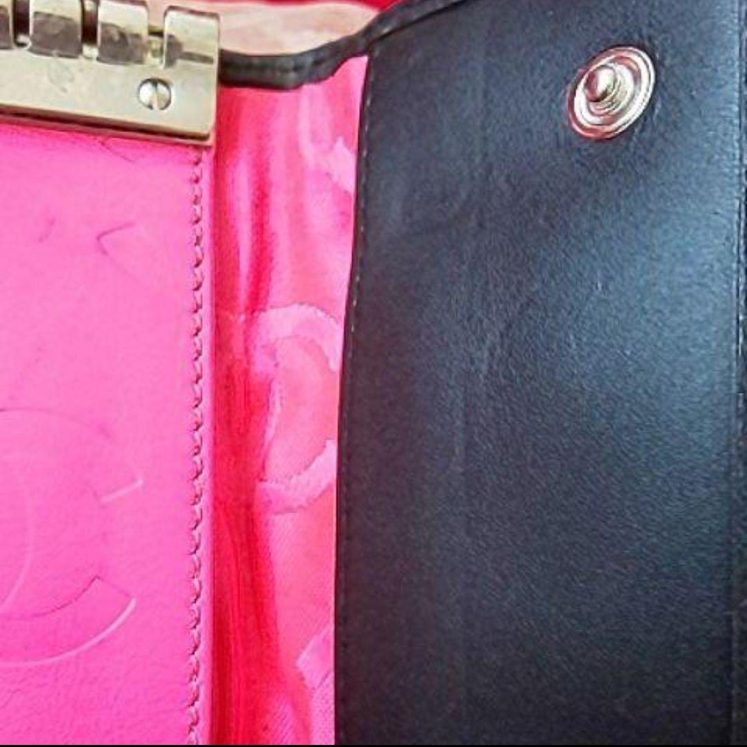 CHANEL キーケース ブラック