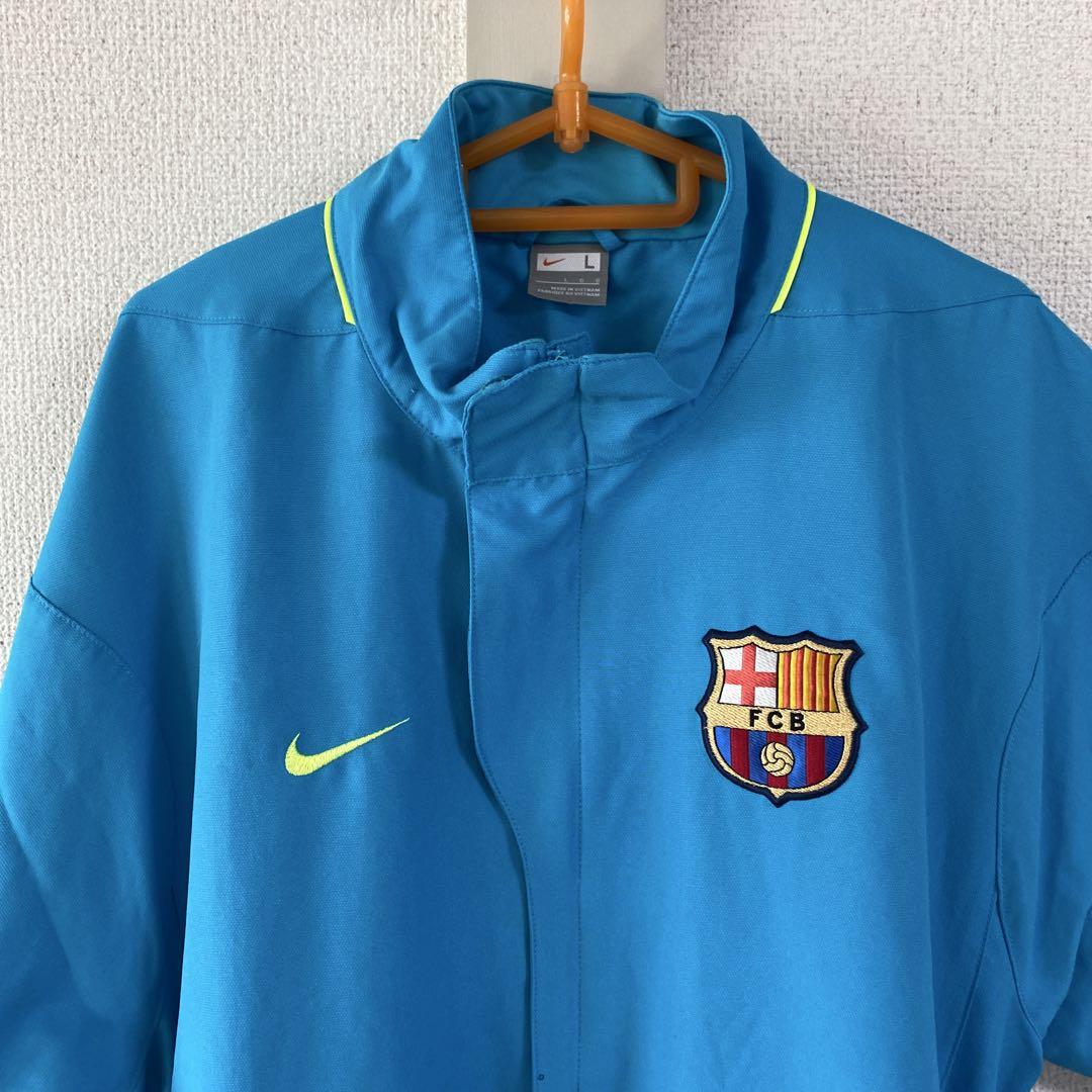 NIKE FC Barcelona ウォームアップウェア上下、バルセロナマフラー