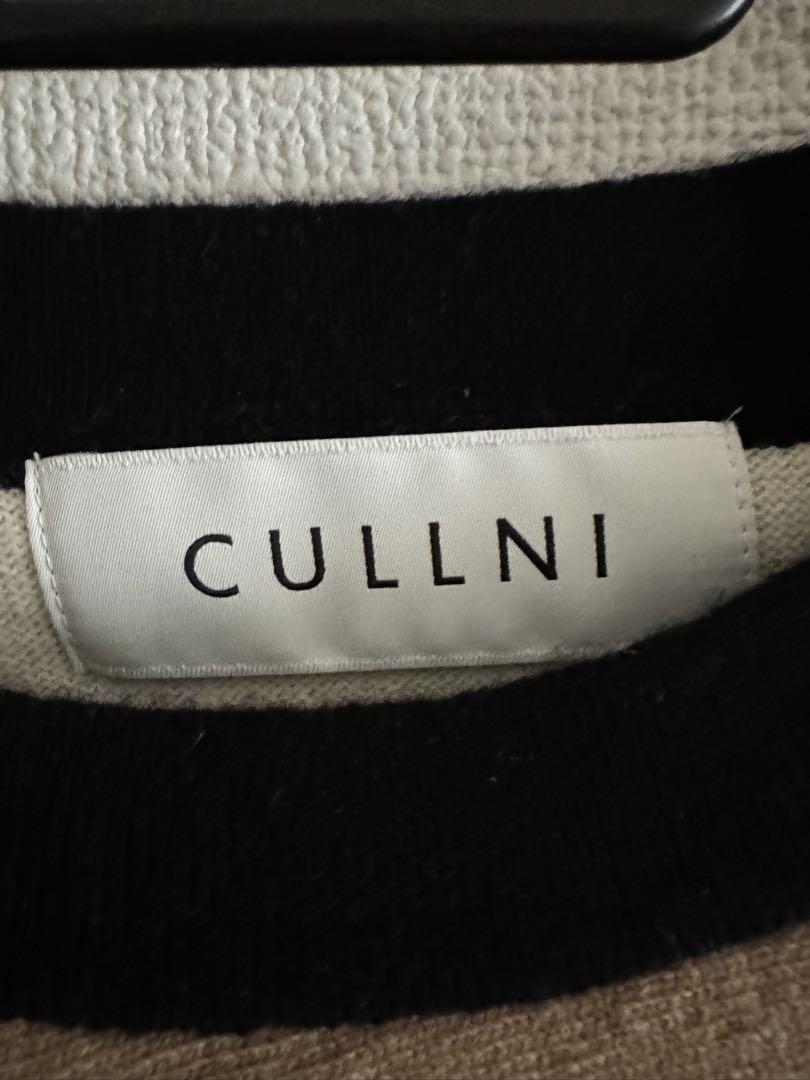 CULLNI アシンメトリーニットプルオーバー