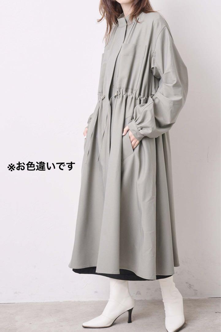 未使用タグ付き❤️KOH.style バックプリーツミリタリーコート