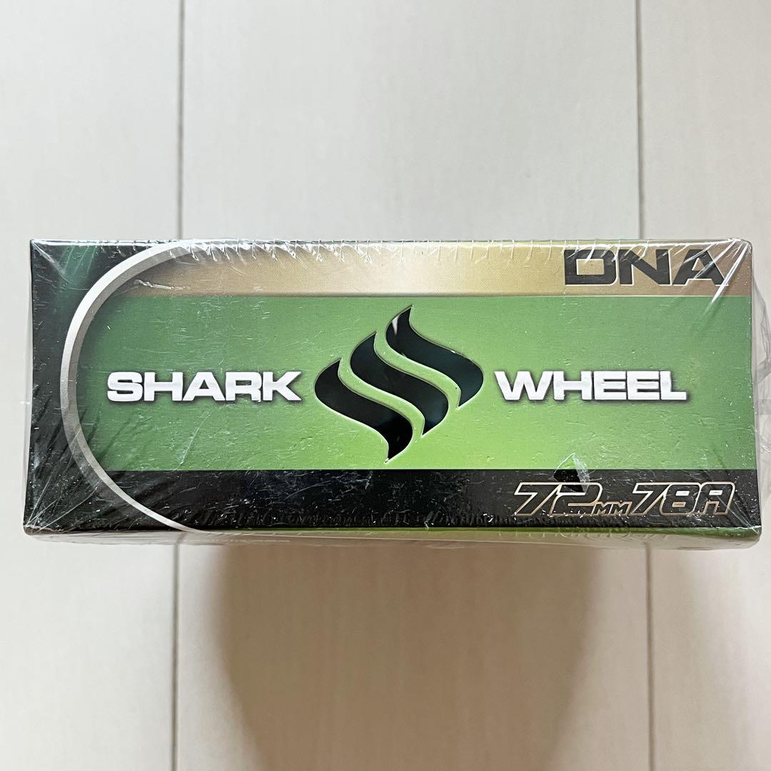 05☆新品☆ シャークウィール 72mm 78a ブラック/ブルー