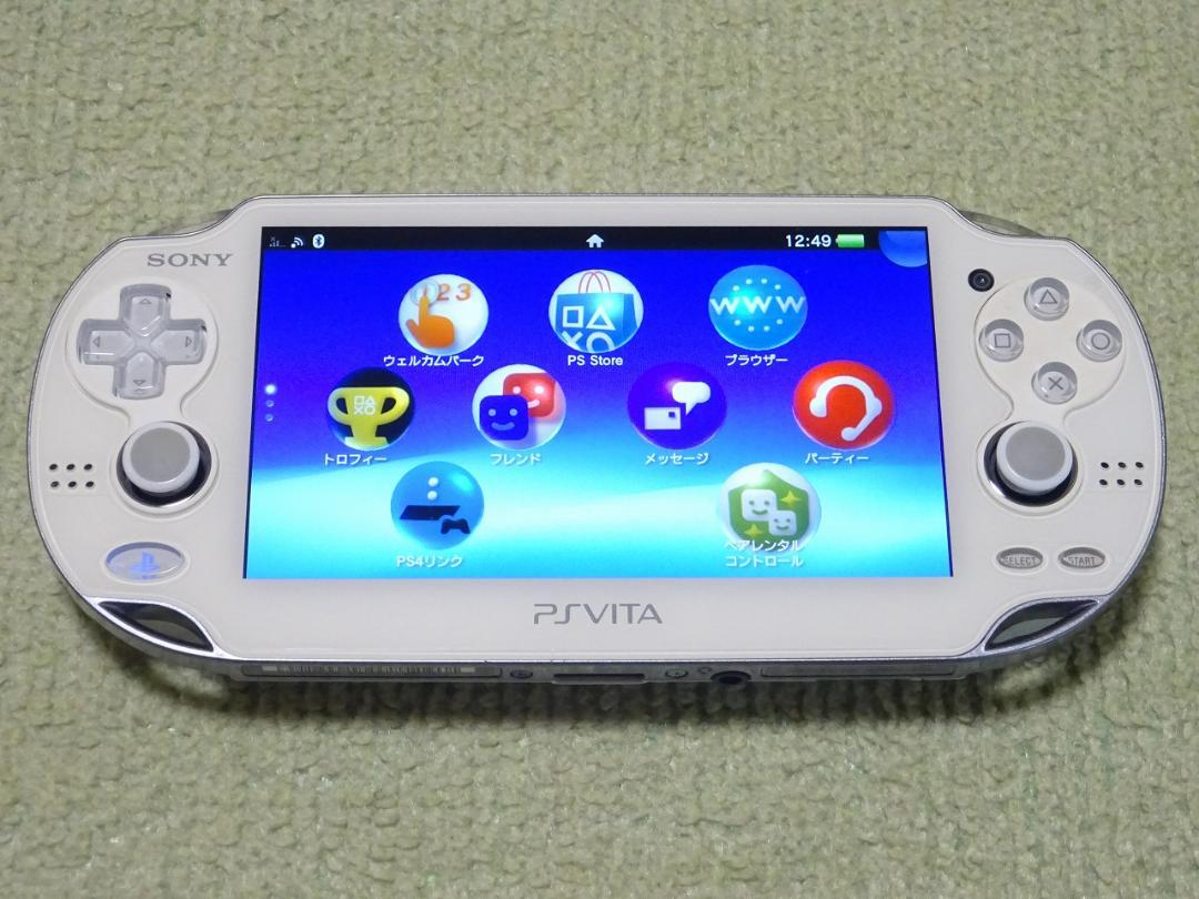 ★PSVita PCH-1100 ホワイト fw3.74★