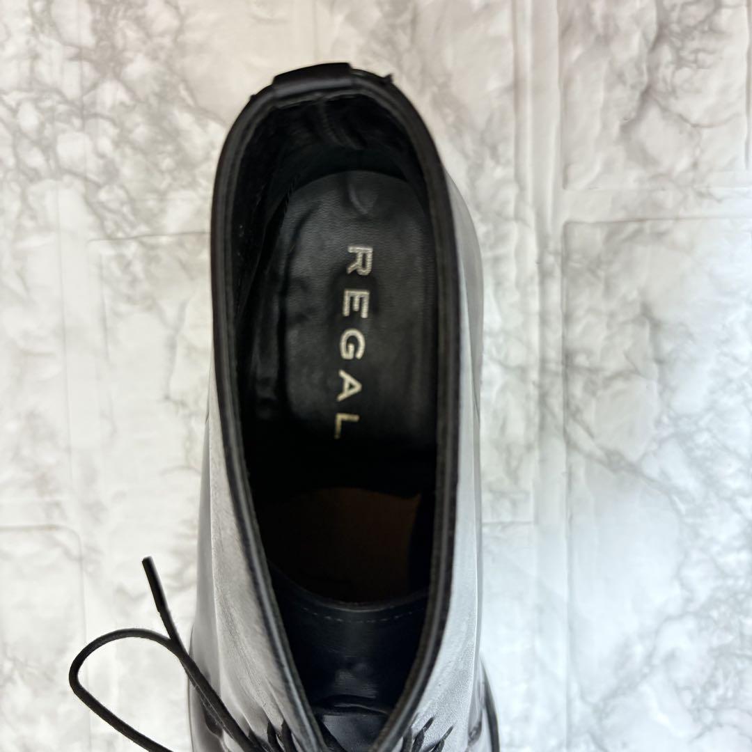 美品】REGAL リーガル チャッカブーツ W128 BLK本革 25㎝ - メルカリ