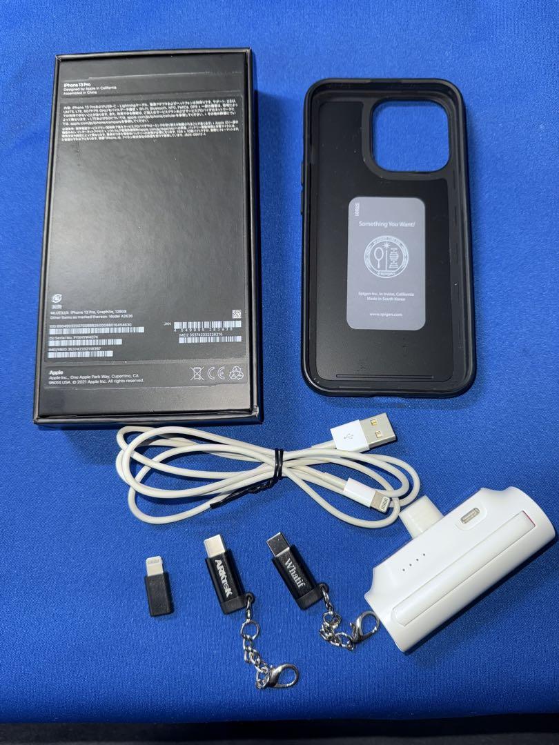 Apple iPhone13 Pro グラファイト(中古です、パネル交換済)