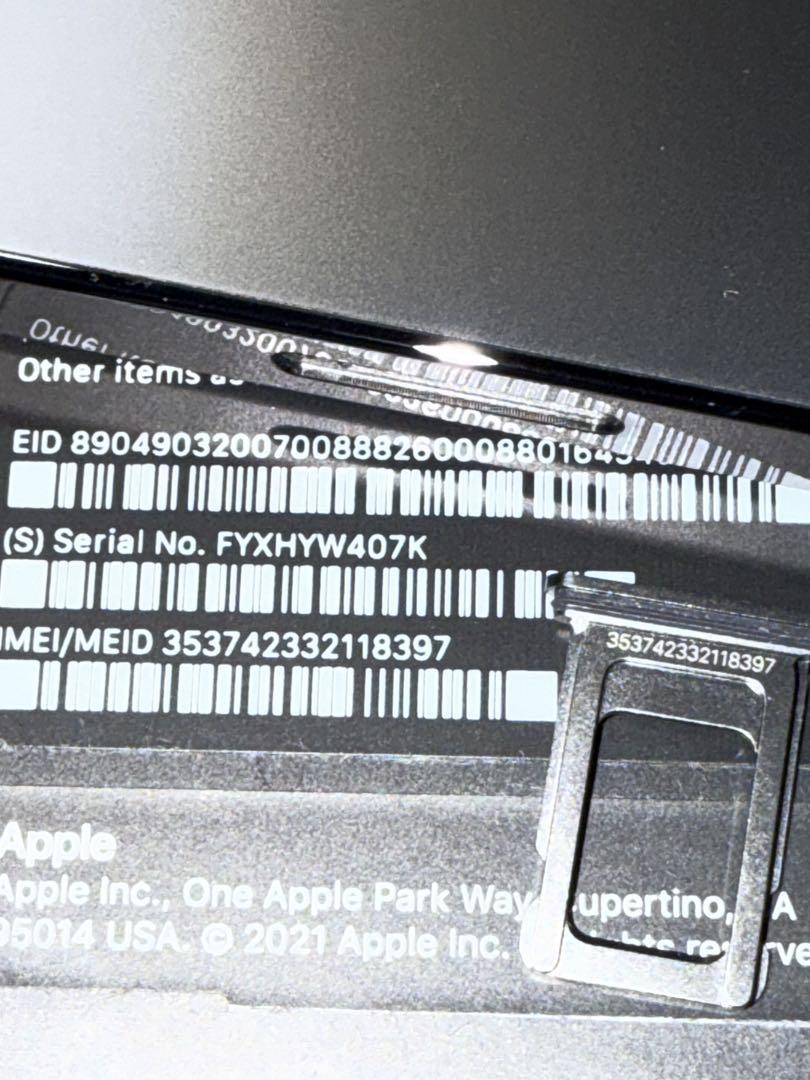 Apple iPhone13 Pro グラファイト(中古です、パネル交換済)