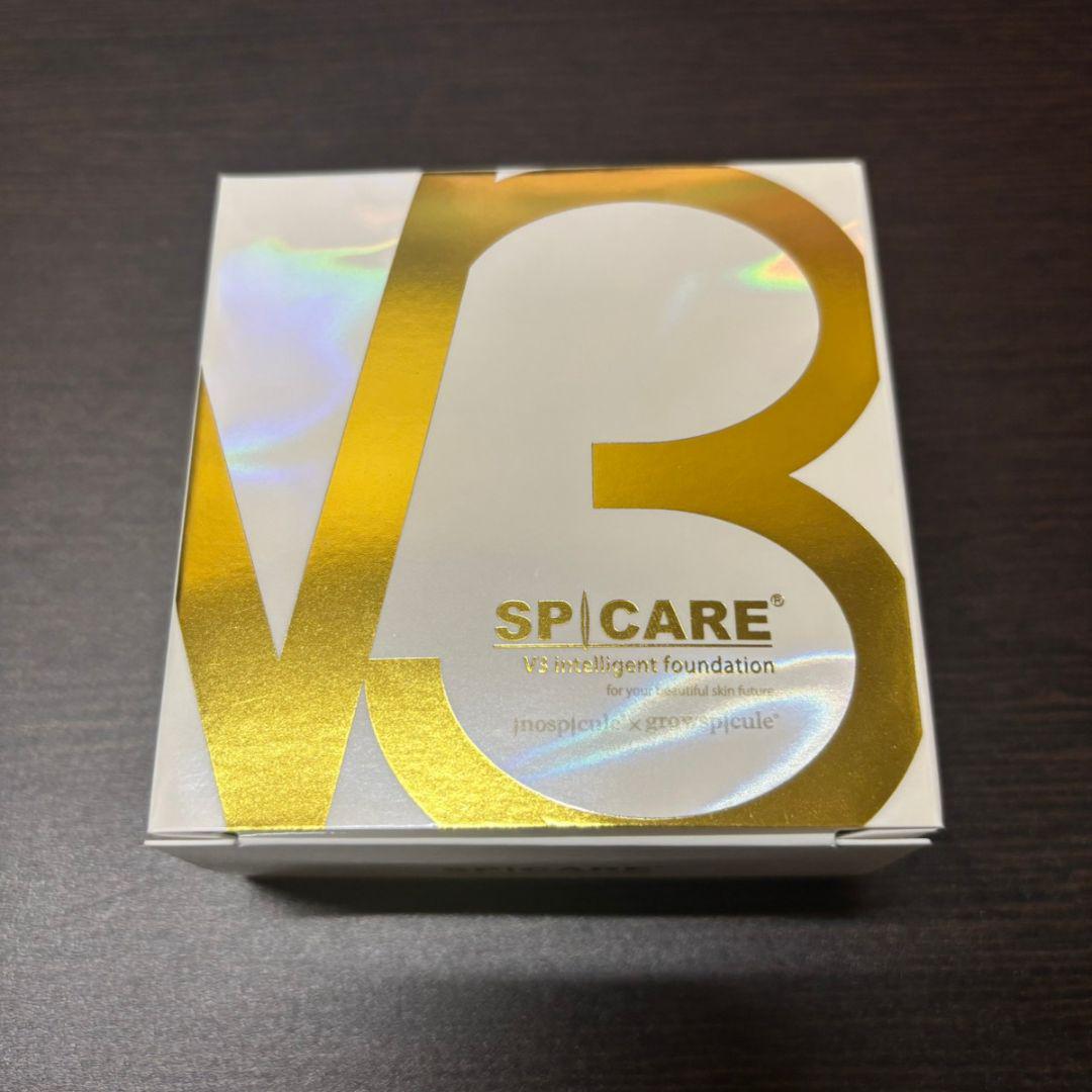 スピケア V3 インテリジェントファンデーション 本体 パフ付 2個