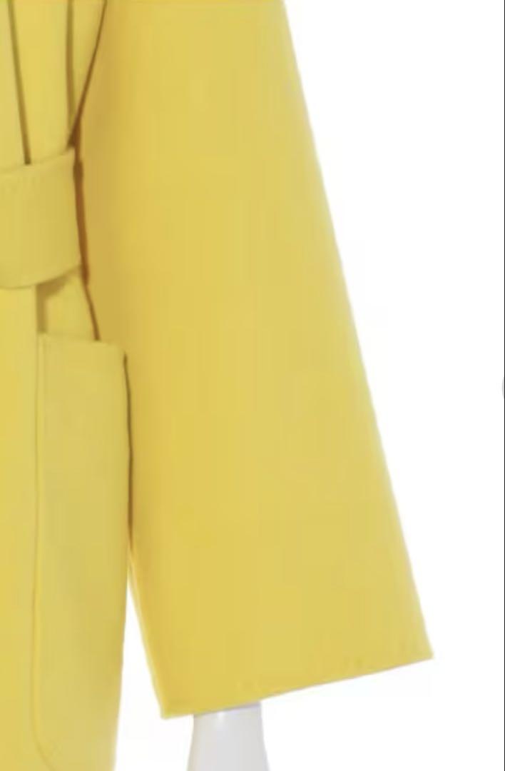 【新品タグ付】Mila Owen 一枚仕立てノーカラーリバーコート