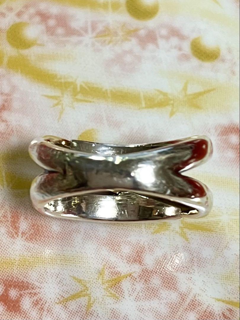 TRUSSARDI シルバー 18k リング✨ 9号