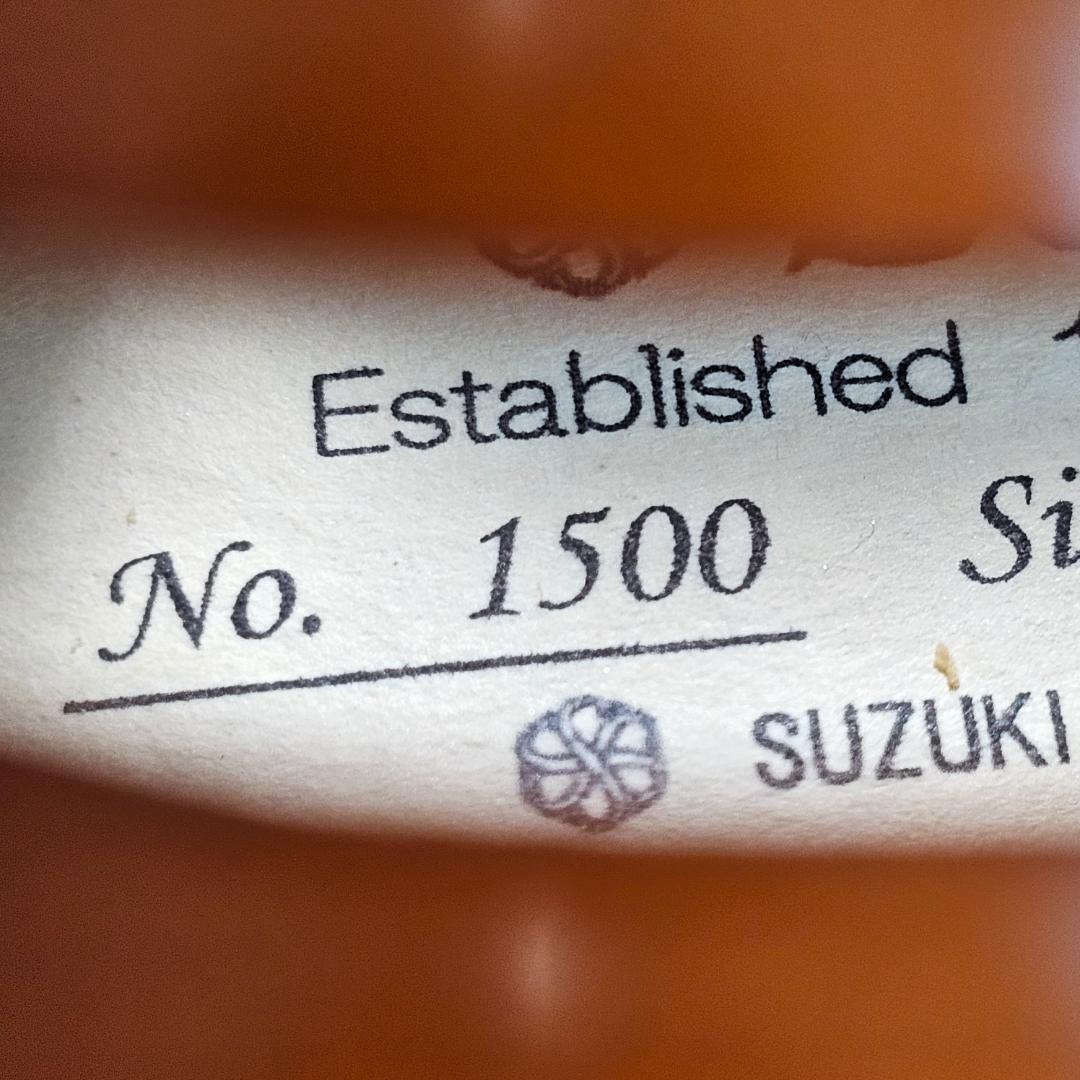 【美品】スズキ ヘリテージバイオリン No.1500 4/4 2003年製