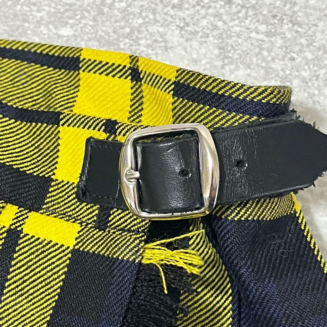 ✨極美品✨【オニールオブダブリン】マキシ丈スカート チェック ピン付き プリーツ ✨極美品✨【オニールオブダブリン】マキシ丈スカート チェック ピン付き プリーツ