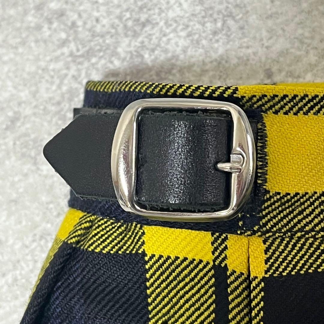 ✨極美品✨【オニールオブダブリン】マキシ丈スカート チェック ピン付き プリーツ ✨極美品✨【オニールオブダブリン】マキシ丈スカート チェック ピン付き プリーツ