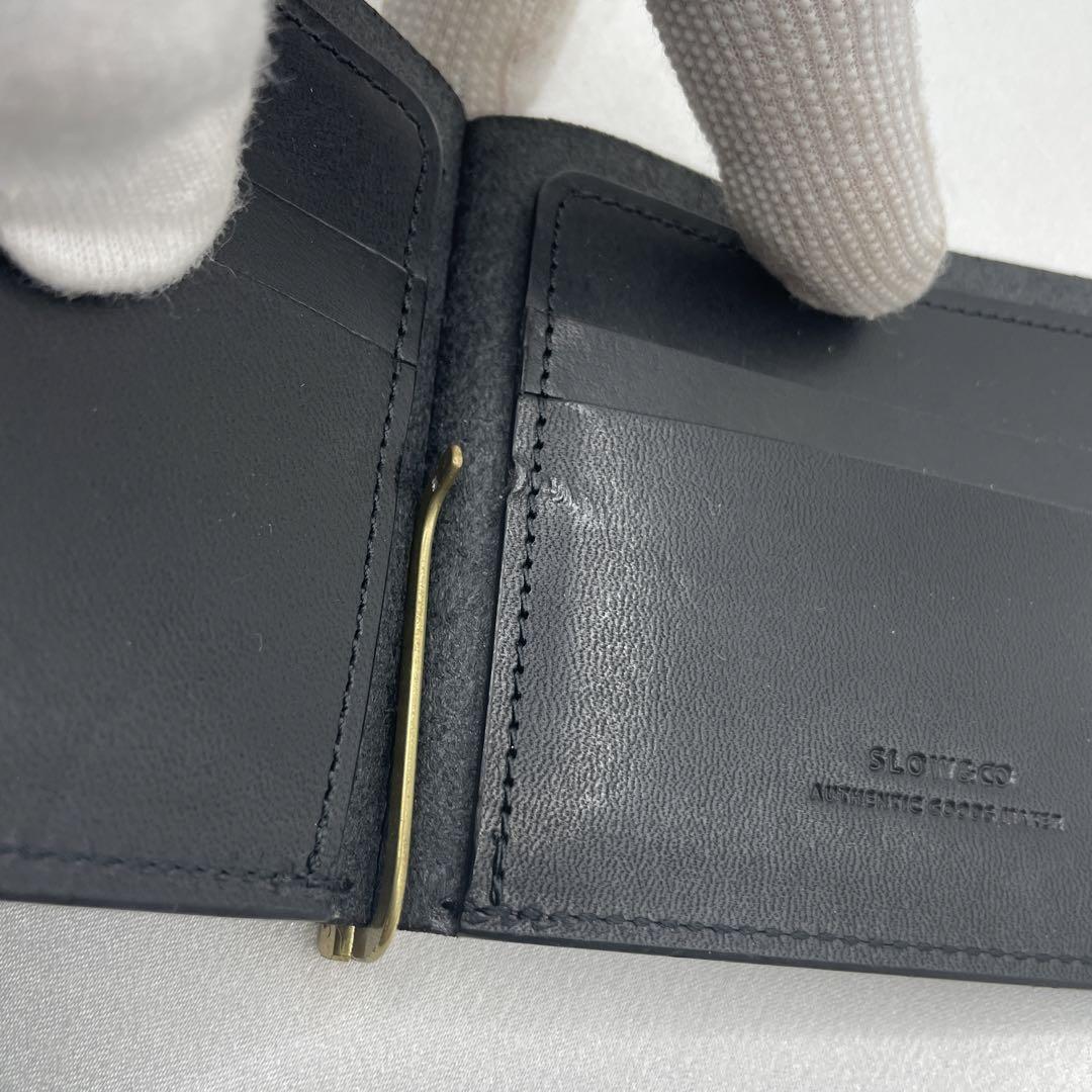 【未使用品】スロウ SLOW マネークリップ 財布　黒