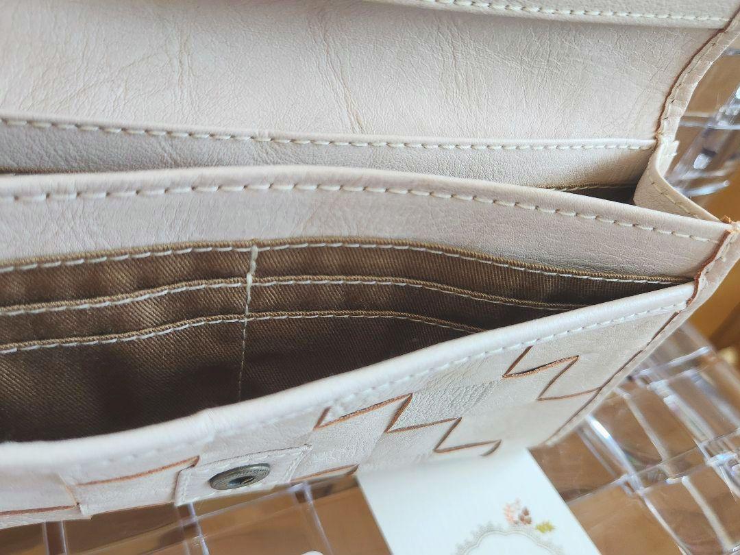 【タグあり未使用品】 zucchero filato 長財布 牛革 白