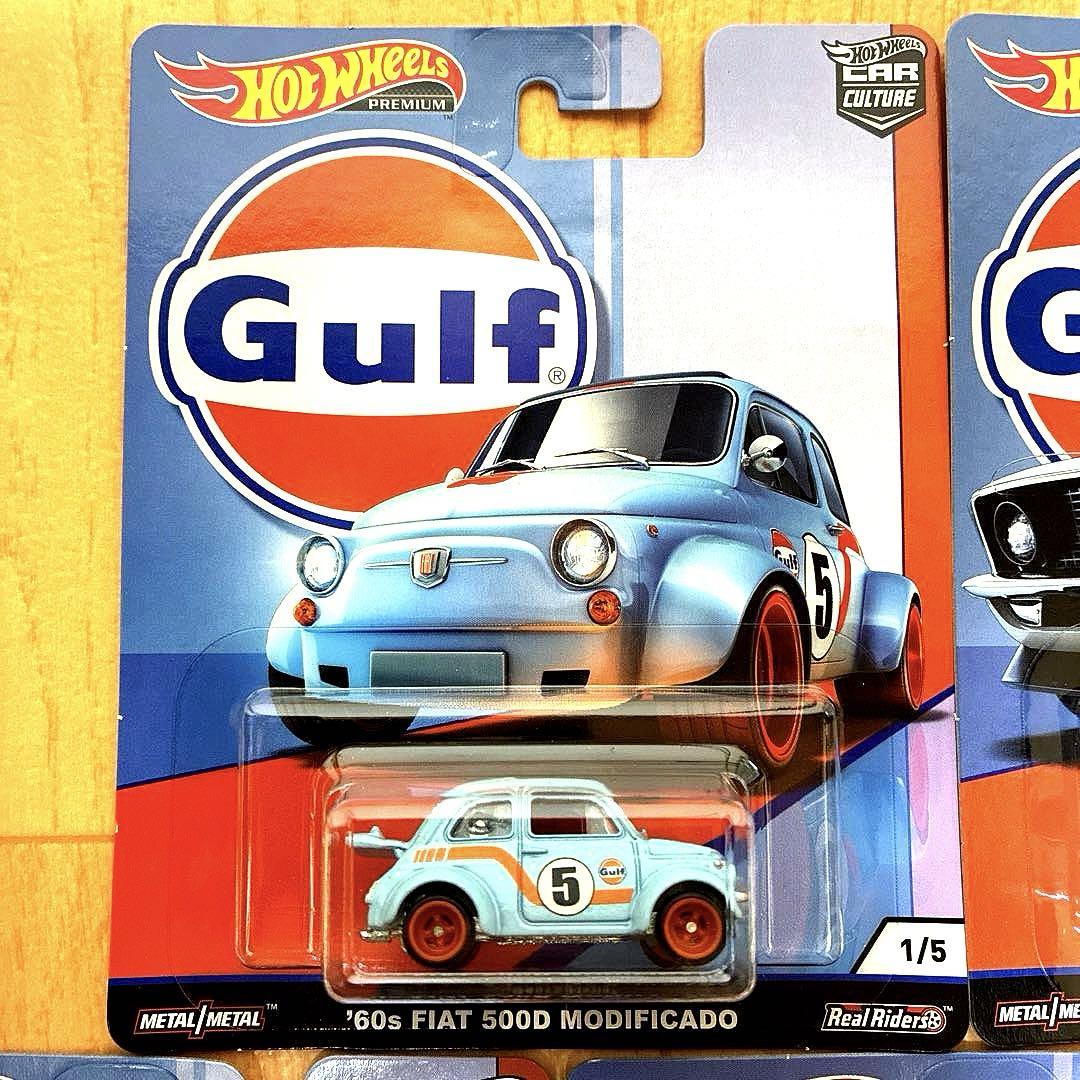 ホットウィール Gulf 5台コンプセット ミニカー