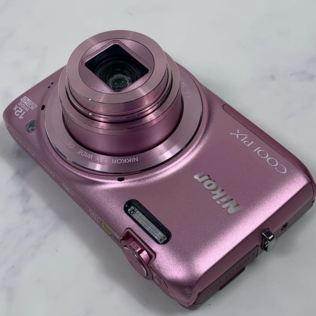Nikon COOLPIX S6800 コンパクトデジタルカメラ 可愛いピンク! Nikon COOLPIX S6800 コンパクトデジタルカメラ 可愛いピンク!