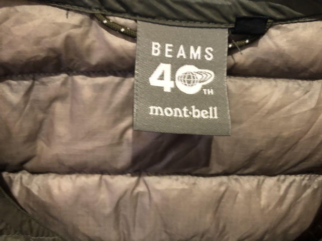 mont-bell ×BEAMS40thスペリオダウンジャケット オリーブ色
