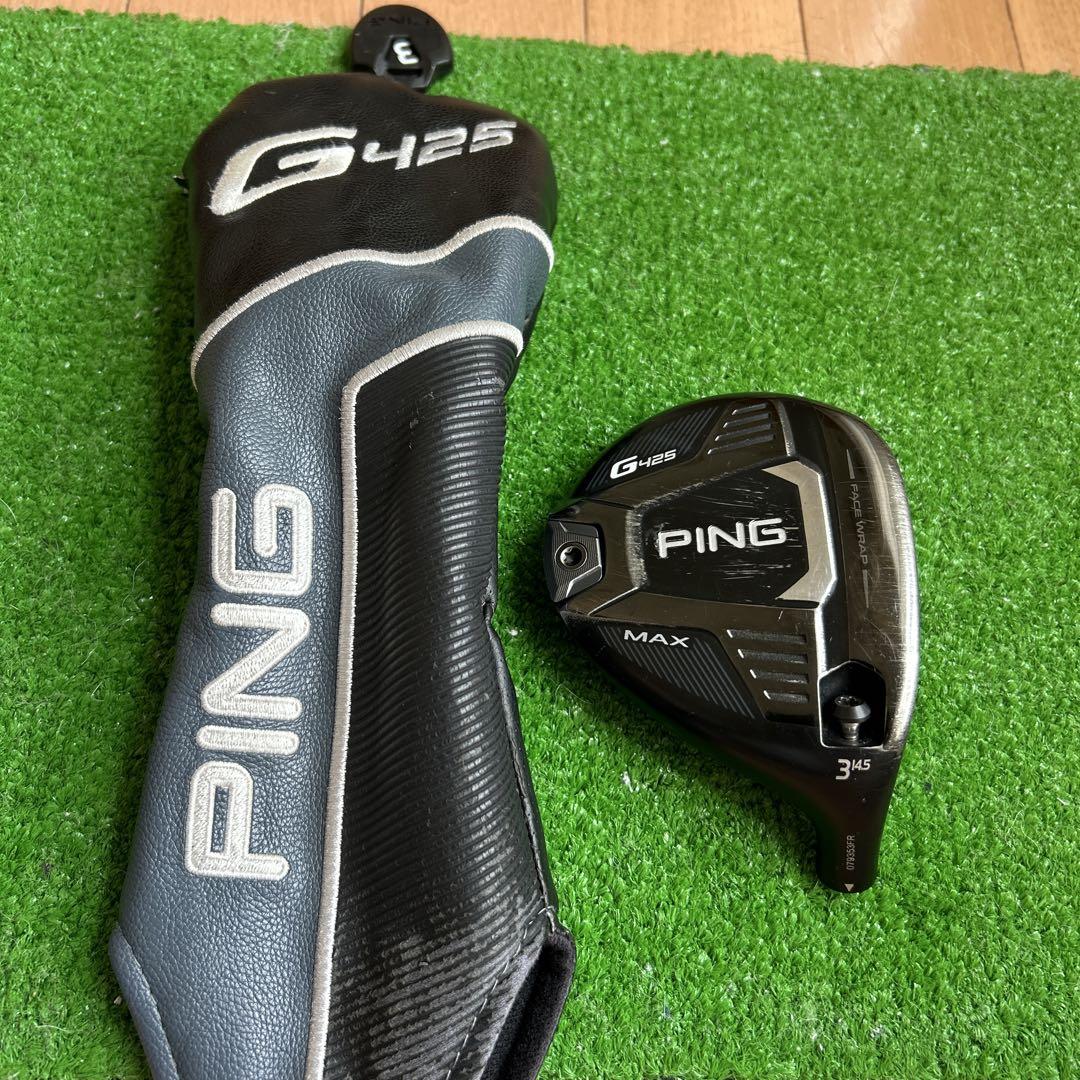 PING G425 MAX フェアウェイウッド 3番　ヘッドのみ