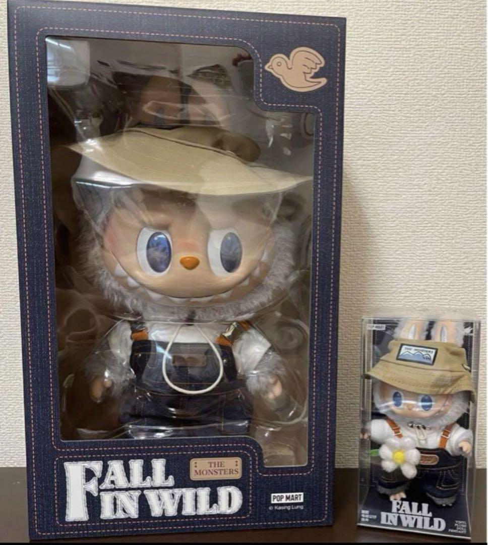 2個セット大・小MONSTERS FALLIN WILD Labubu