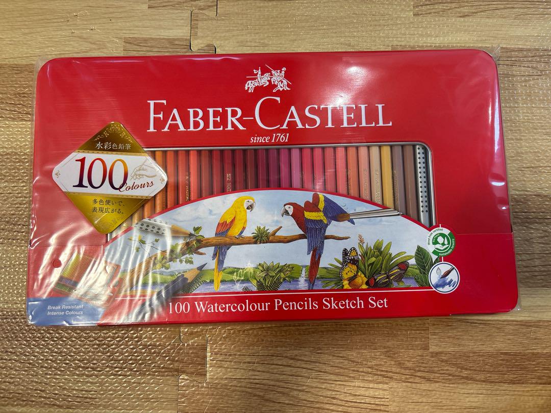Faber-Castell 水彩色鉛筆 100色 ファーバーカステル 色鉛筆