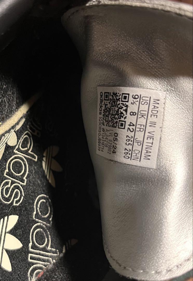 adidas Samba OG シルバー/ブラック