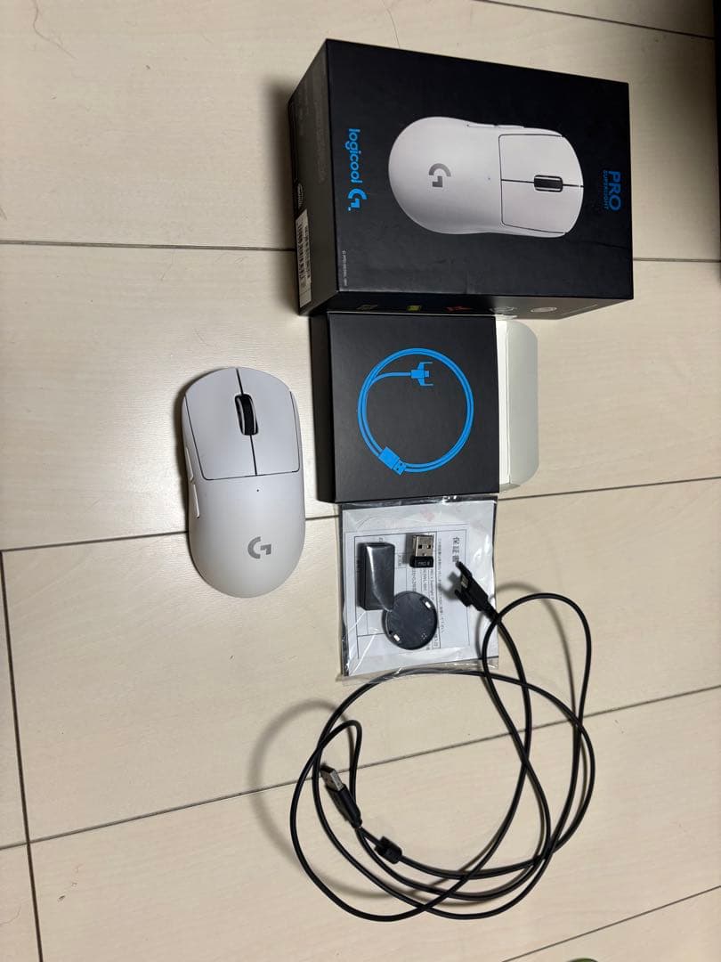 Logitech G PRO X SUPERLIGHT ホワイト マウス 本体Logicool