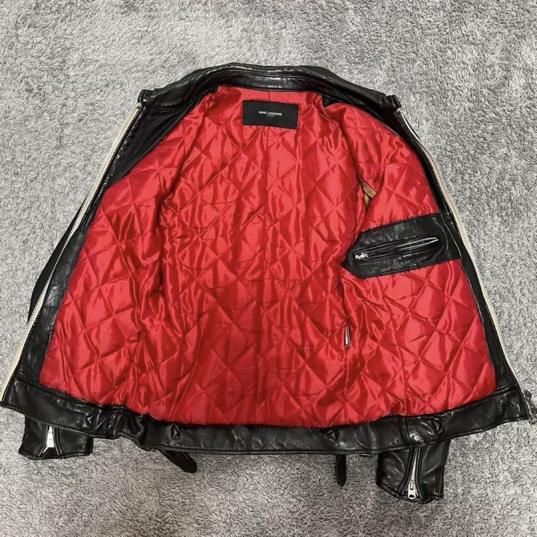 【ナノユニバース】ラムレザーシングルライダース