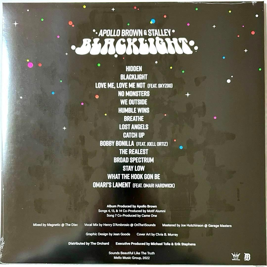 新品 Apollo Brown & Stalley /Blacklight LP