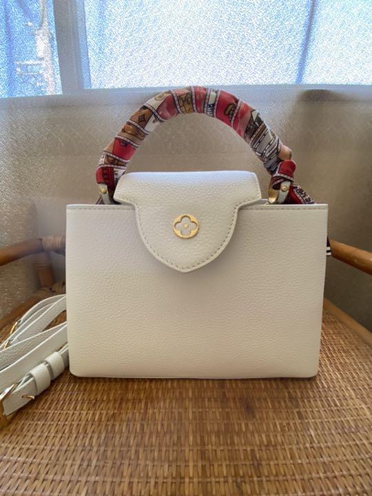 LOUIS VUITTON - ⭐️新品未使用⭐️ カプシーヌ BB スノーの
