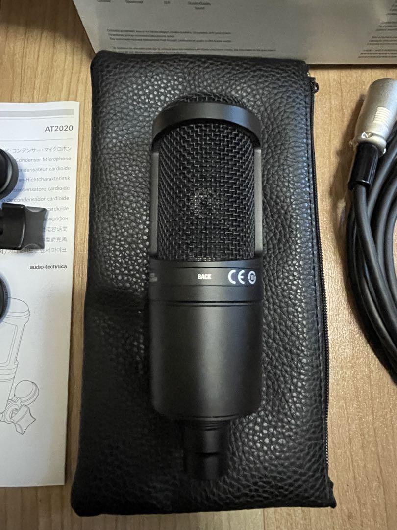 【箱汚れあり】audio-technicaAT2020コンデンサーマイク 箱汚れあり】audio-technicaAT2020コンデンサーマイク - メルカリ