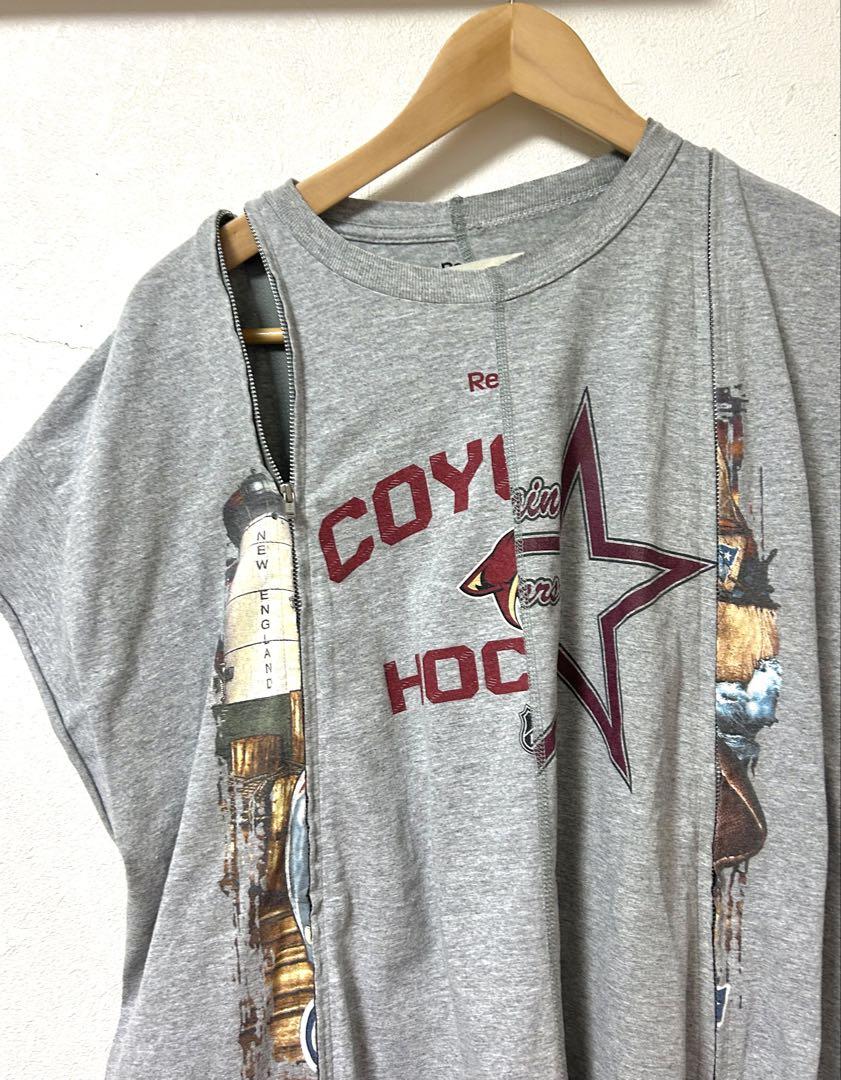 77circa アソートリメイクTシャツ グレー