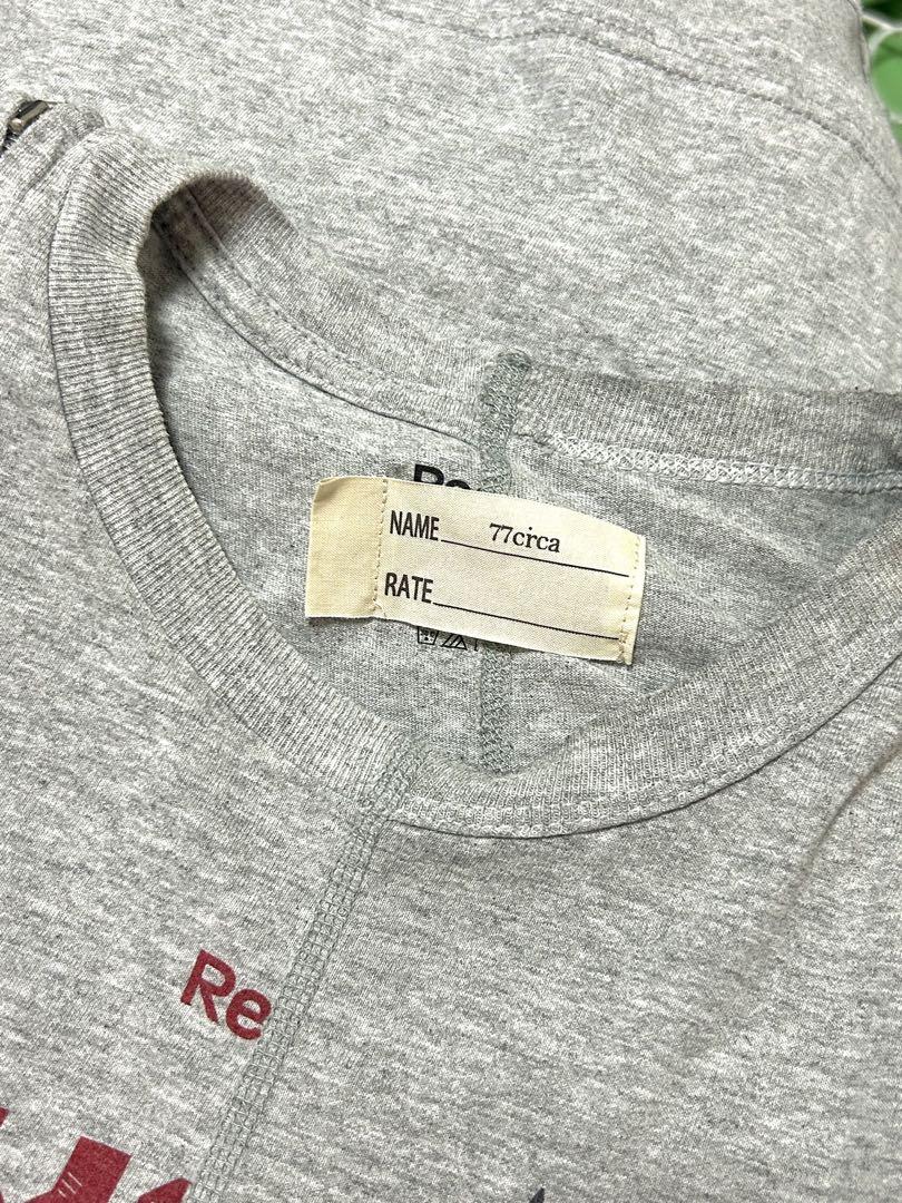77circa アソートリメイクTシャツ グレー