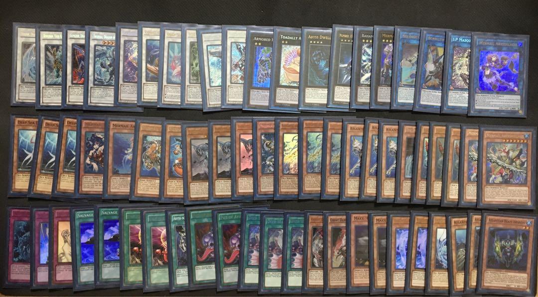 【在庫あり】 遊戯王 海皇水精鱗デッキ 高 英語のみ エクストラデッキ込み 遊戯王OCG デュエルモンスターズ