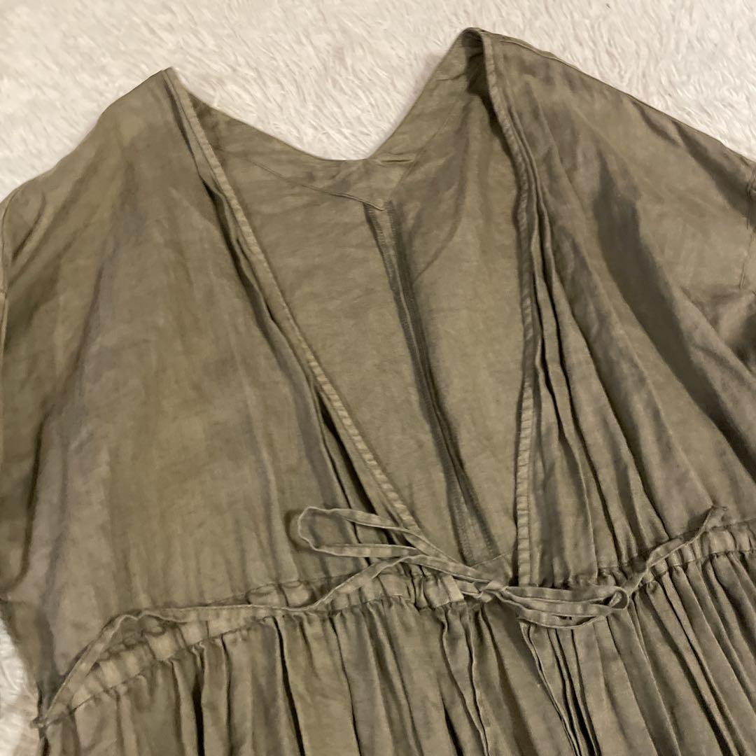 nest robe リネン￼ 100%カーディガン