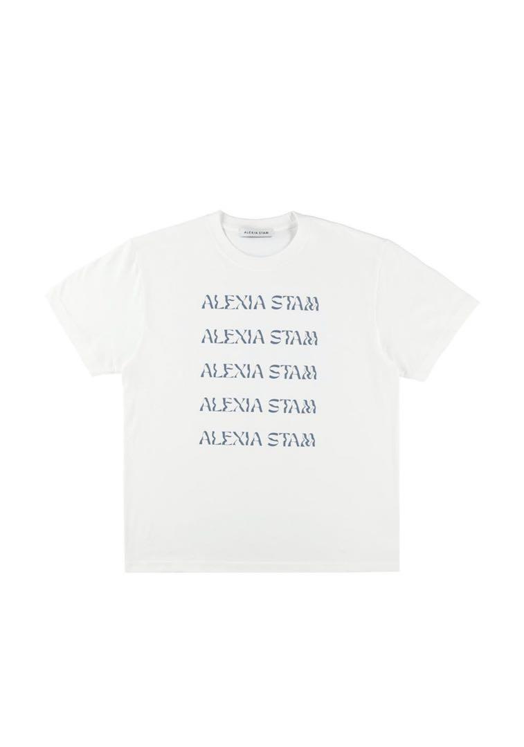 ○ALEXIA STAM○ Repeat Logo Tee 新品